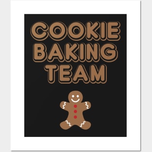 Cookie Baking Team Christmas Baking Team Posters and Art